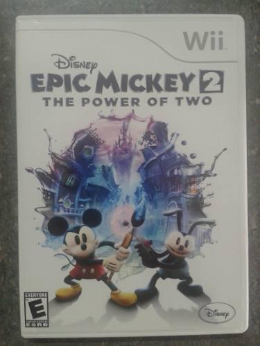 Juego Wii Epic Mickey 2 Original