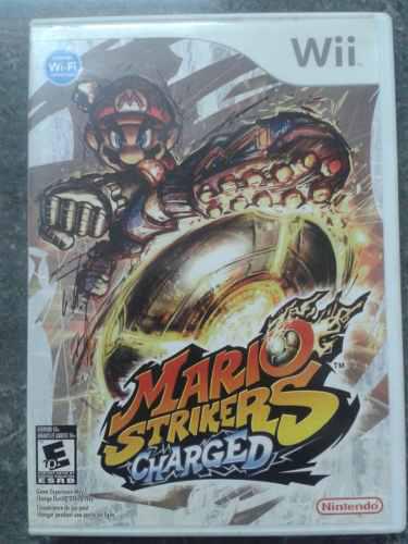 Juego Wii Mario Strikers Charged Original