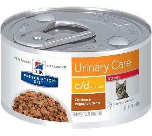 Lata Para Gatos Control Urinario Cd Hill`s 82 Gr. Feline C/d