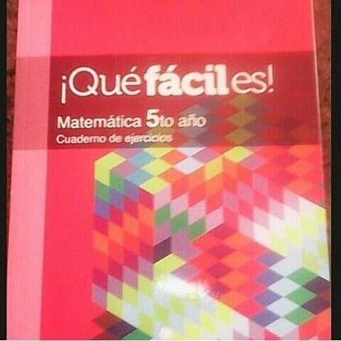 Matemática 5 To Que Fácil Es Cadena Capriles