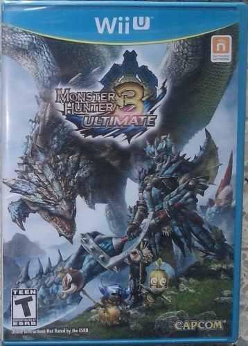 Monster Hunter Ultimate3 Wii U Fisico Nuevo Sellado Original