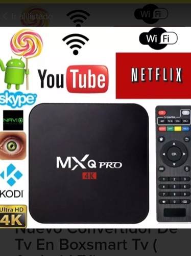 Nuevo Convertidor De Tv En Boxsmart Tv (Android 7.1)