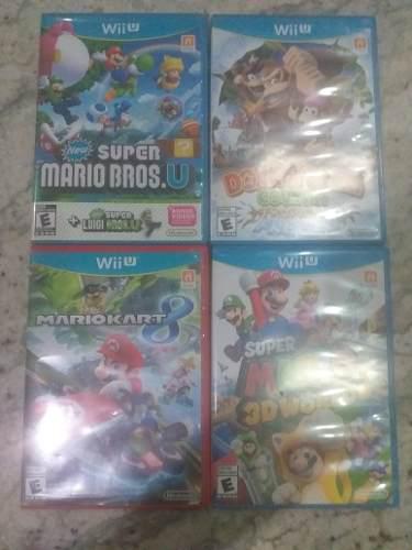 Oportunidad Unica Juegos Originales Como Nuevos Wiiu