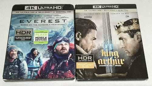 Películas 4k Ultra Hd + Bluray. Usadas. (10v)