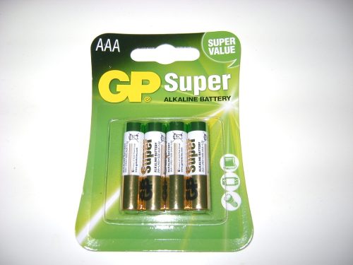 Pila Bateria Alcalina Triple Aaa Gp Super