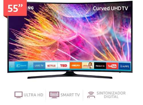 Samsung Smart Tv Uhd 4k 55 Curved Serie 