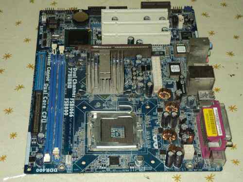 Se Vende Tarjeta Madre Asrock 775i65g Para Cambiar Filtros