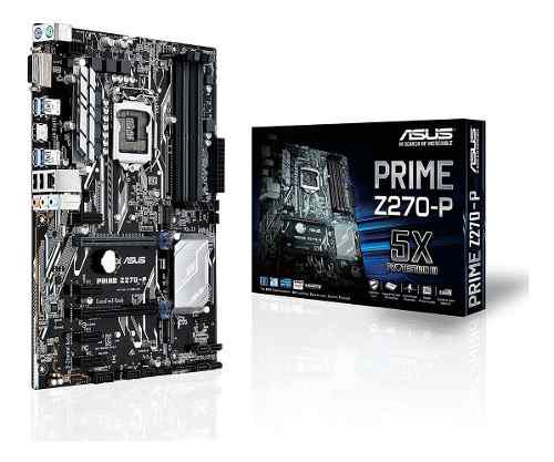 Tarjeta Madre Asus Prime Z270p Lga1151