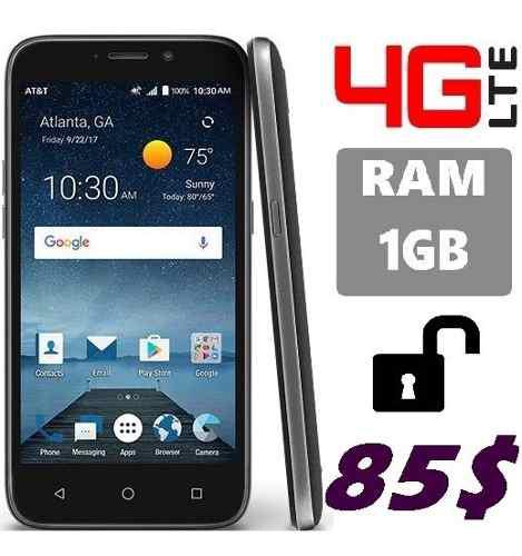 Telefono Zte Maven 3 1gb Ram 4g Lte Android 7 Nuevos Tienda