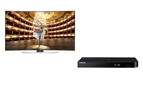 Televisor Samsung 55 Curvo 4k Ultra Hd + Bluray De Regalo