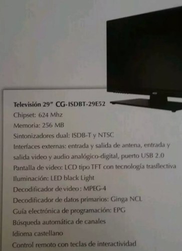 Tv De 29 Pulgadas Nuevo