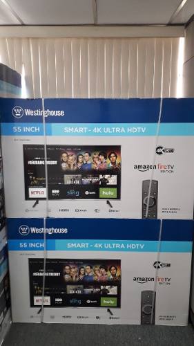Tv Westinghouse Smart Tv 4k De 55 Pulgadas **500vrds**