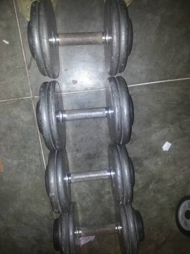 Venta De Pesas Para Gimnasio Hay 4 En 180$