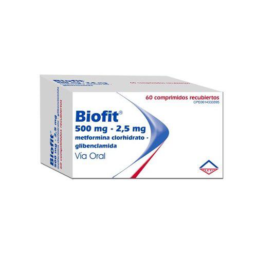 Camisa Biofit 500mg/2,5mg 30000 Blister De 10 O 150mil