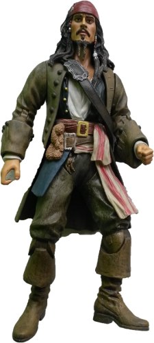 Figura Del Capitán Jack Sparrow De Piratas Del Caribe 30 Cm