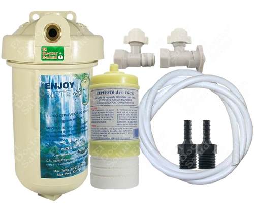 Filtro Agua Enjoy 7rm Cartucho Con Multikit R4 Neveras Ozono