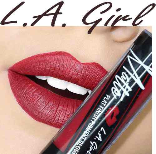 Labial Liquido L.a. Girl Super Matte Tienda X3