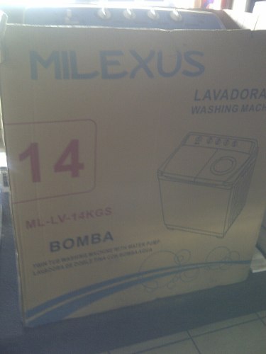 Lavadora Milexus S/aut 14kg
