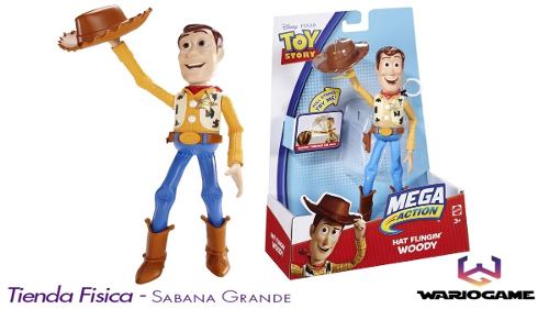 Muñeco Comisario Woody Toy Story Disney Mattel