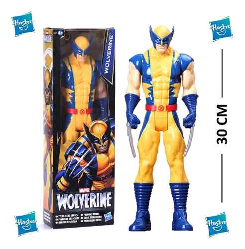 Muñeco Hasbro Vengadores Wolverine 30cm Somos Tienda
