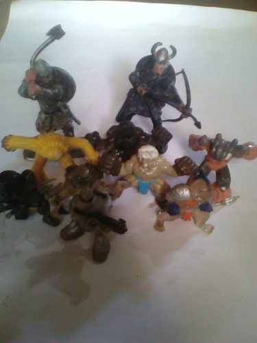 Muñecos Guerreros De Coleccion