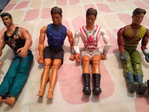 Muñecos Max Steel Y Action Man