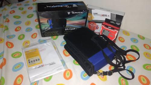New 3ds Xl. Chipeada.64gb Samsung Clase 10.estuche.cargador