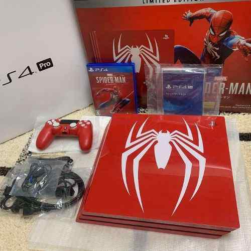 Playstation Ps4 Consola Pro 1tb Edicion Especial Spiderman