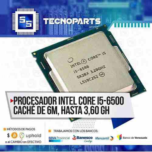 Procesador Intel® Core I5-6500 Caché De 6m, Hasta 3,60 Gh