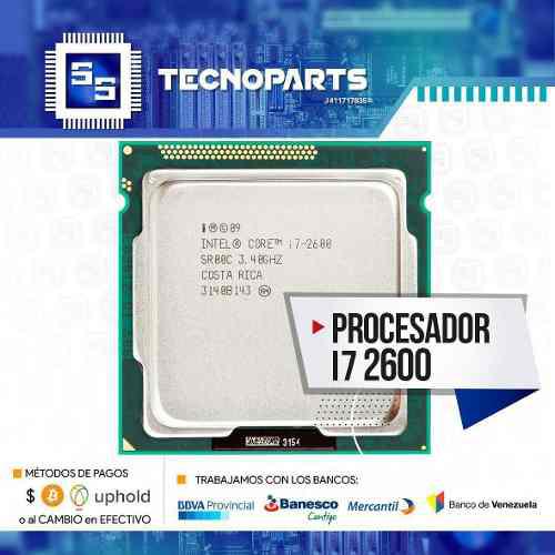 Procesador Intel® Core I7-2600 Caché De 8m, Hasta 3,80 Ghz
