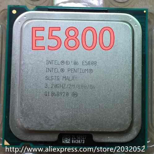 Procesador Intel Dual Core E5800 De 3.2 Mhz
