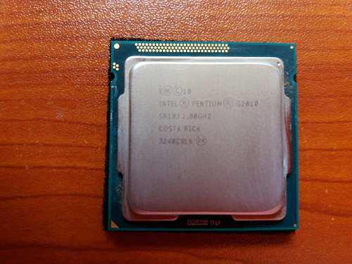 Procesador Intel Pentium G2010 2.8ghz 1155