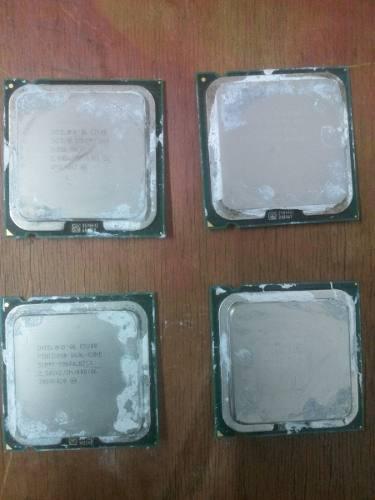 Procesadores Intel Pentium, Dual Core Y Core 2 Duo