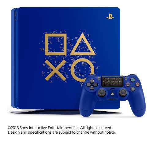 Ps4 Playstation 4 Slim 1 Tb Edicion Especial Azul Nuevo 420