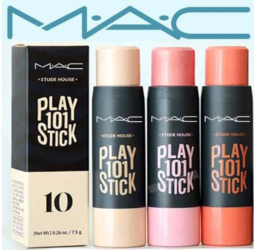 Rubor Barra Cremoso Mac Labial Iluminador X2