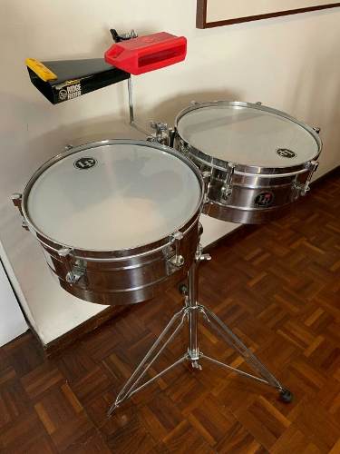 Timbal Tito Puente Plateado