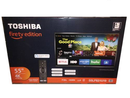 Toshiba Smart Tv 55 Pulgadas 4k (pantalla Rota)