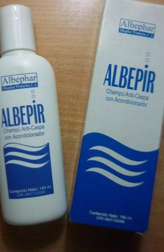 Albepir Original Nuevo Anti Caspa Ideal Comezon Cabellos