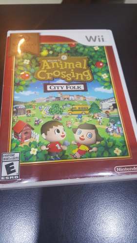Animal Crossing City Folk. Nintendo Wii Y Otros Juegos