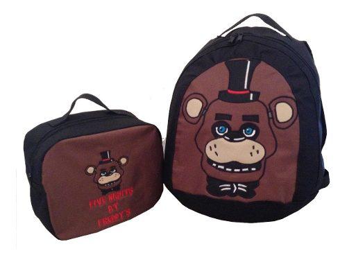 Bolso Morral Escolar Lunchera Five Nights At Freddys