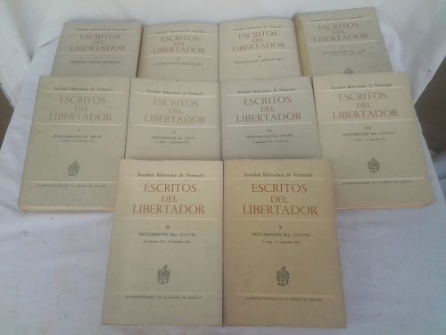 Colección Escritos Del Libertador Bolivar