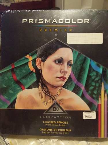 Colores Prismacolor Premier 120 Unidades Caja Metalica