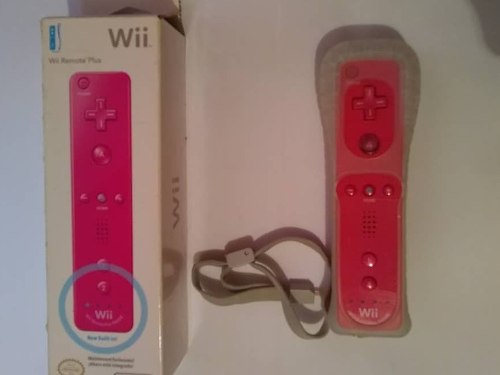 Control Wii Remote Plus Pink Original