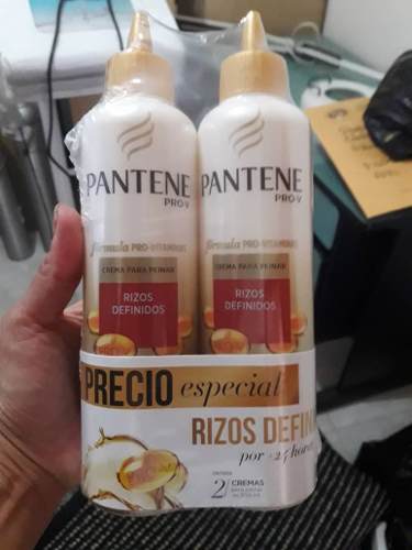 Crema Para Peinar Pantene Rizos Definidos 300ml