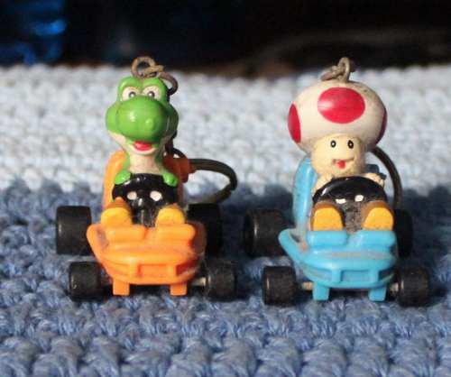 Llaveros Mario Kart N64. En Perfecto Estado