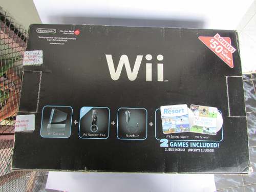 Nintendo Wii Sport Resort Con Sus Accesorios