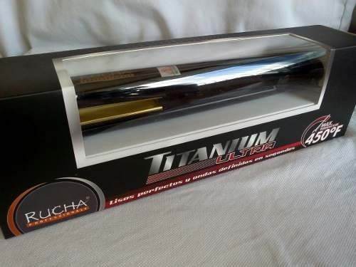Plancha Rucha Titanium Ultra Original Nueva!!!!