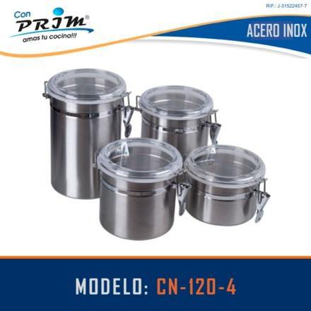 Potes De Cocina Acero Inoxidable De 4 Piezas Prim