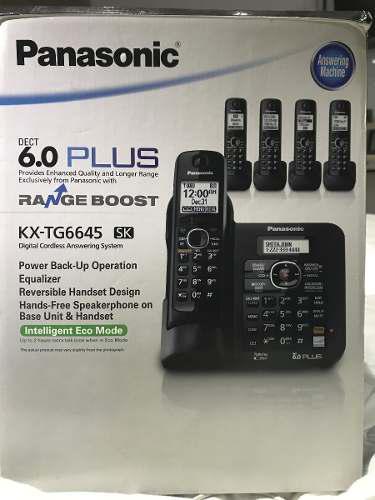 Telefono Panasonic Con Contestadora 6.0 Plus Nuevo