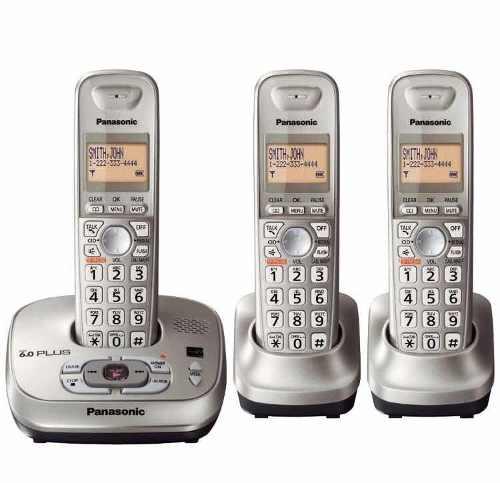 Telefono Panasonic Inalámbrico 3 Auriculares Kx-tg4023